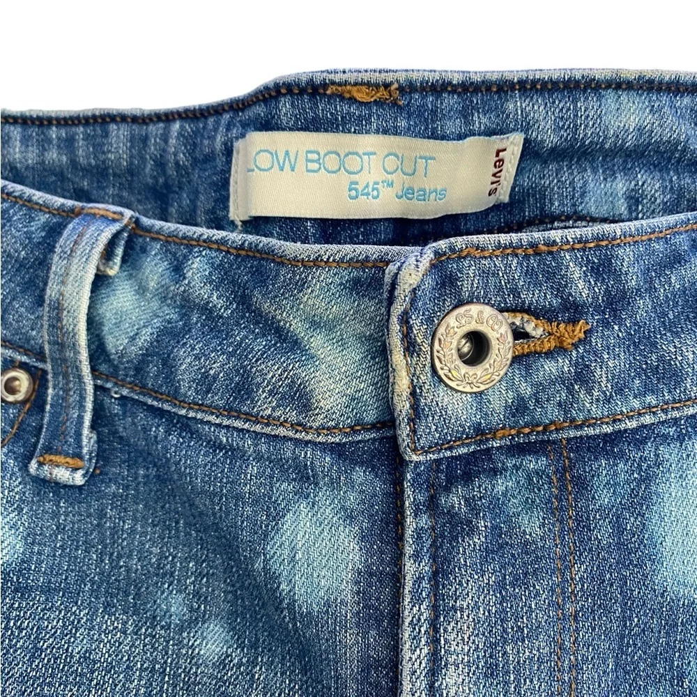 Levis 545 Low Rise Cutoff Shorts Waist 32”